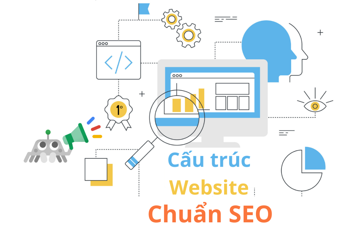 Một cấu trúc website chuẩn SEO thường đảm bảo: