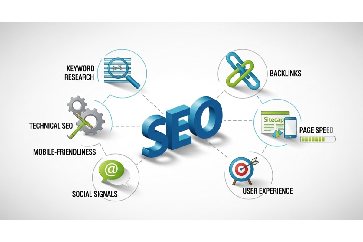 SEO và các yếu tố đi kèm
