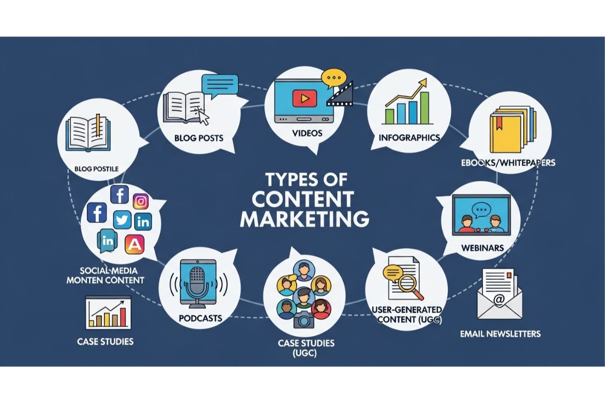 Các loại Content Marketing phổ biến và cách ứng dụng hiệu quả trong kinh doanh