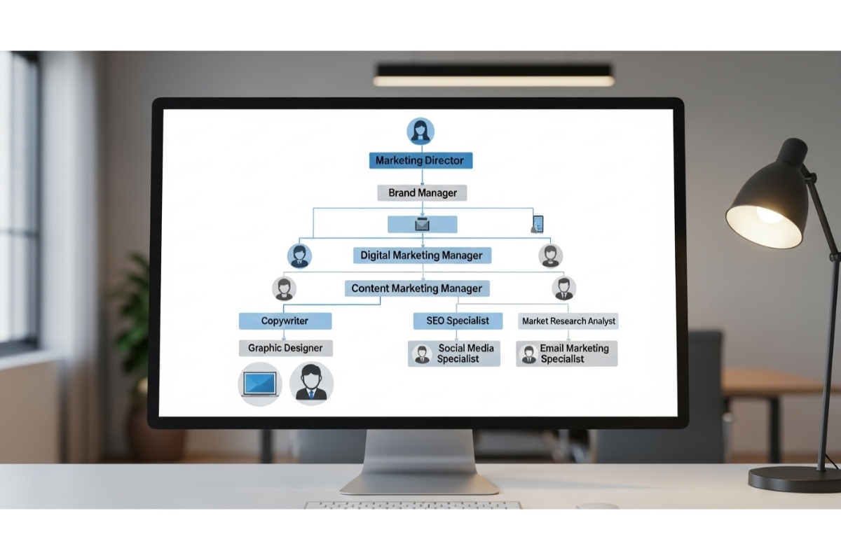 Cơ Cấu Nhân Sự Phòng Marketing