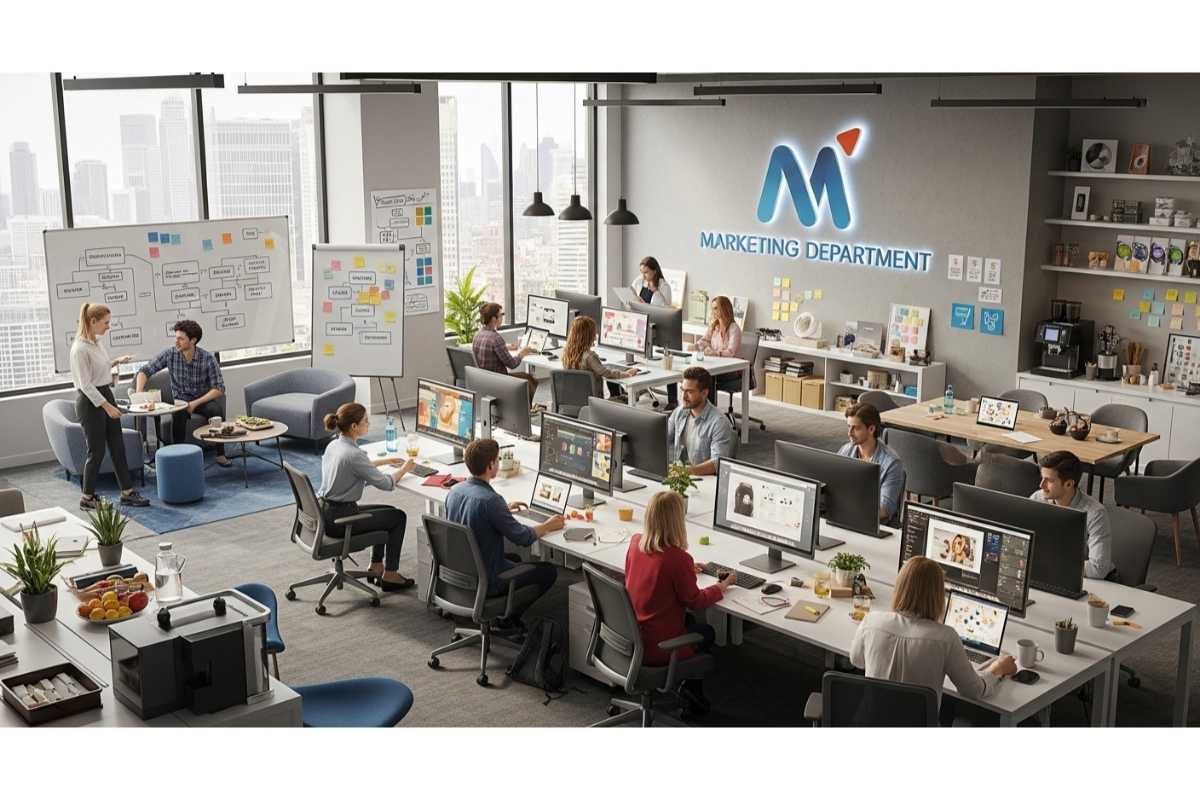 Các chức vụ trong phòng Marketing